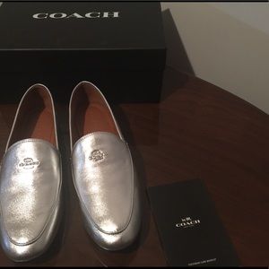 Coach Women’s Hallie COH MTLE Loafer S9.5B